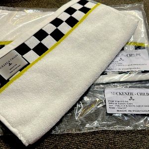 Mackenzie Childs Courtly Check Wash Cloth